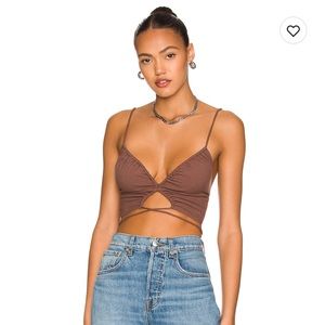 Superdown: Daliah Ruched Cami Top
